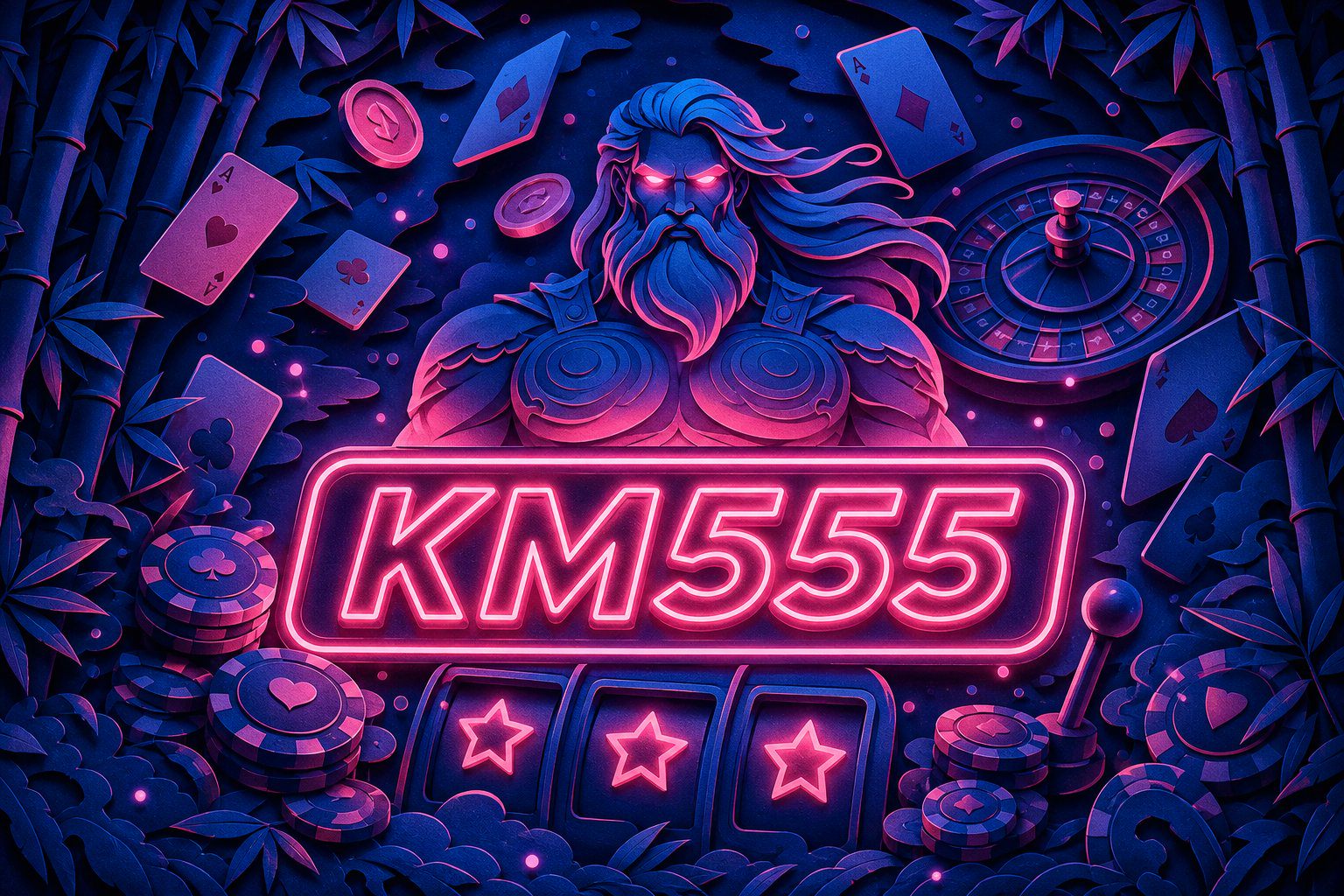 Ilustrasi pemain baru membaca ketentuan promo sebelum mendaftar di KM555